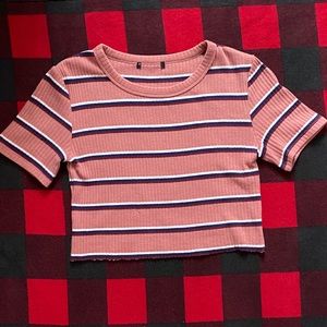 multi color crop top from forever 21